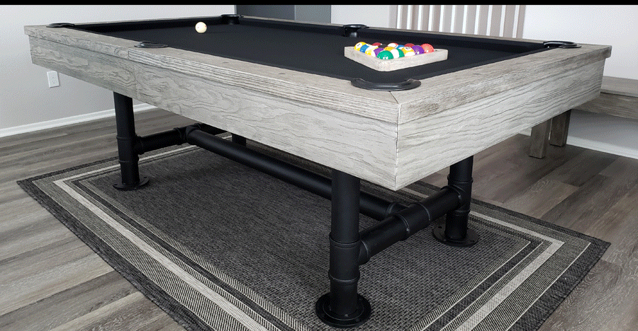8 Foot Pool Table Dining On, How To Make A Pool Dining Table
