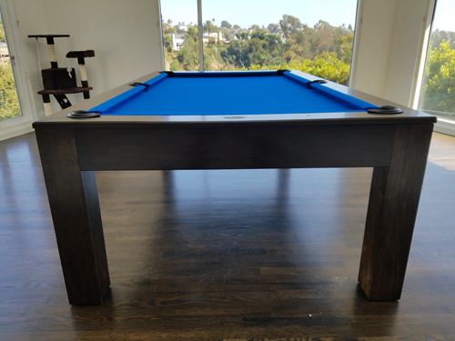 Penelope Charcoal Pool Table - So Cal Pool Tables